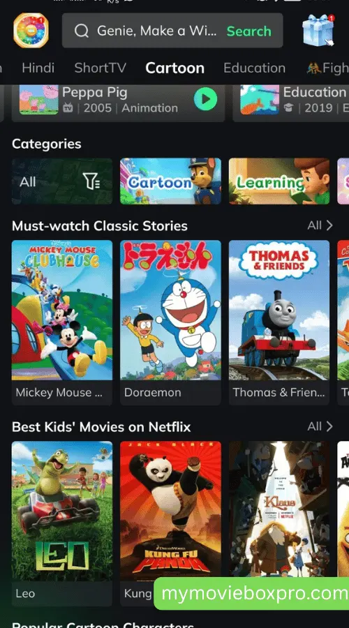 Home 20 Kids Content